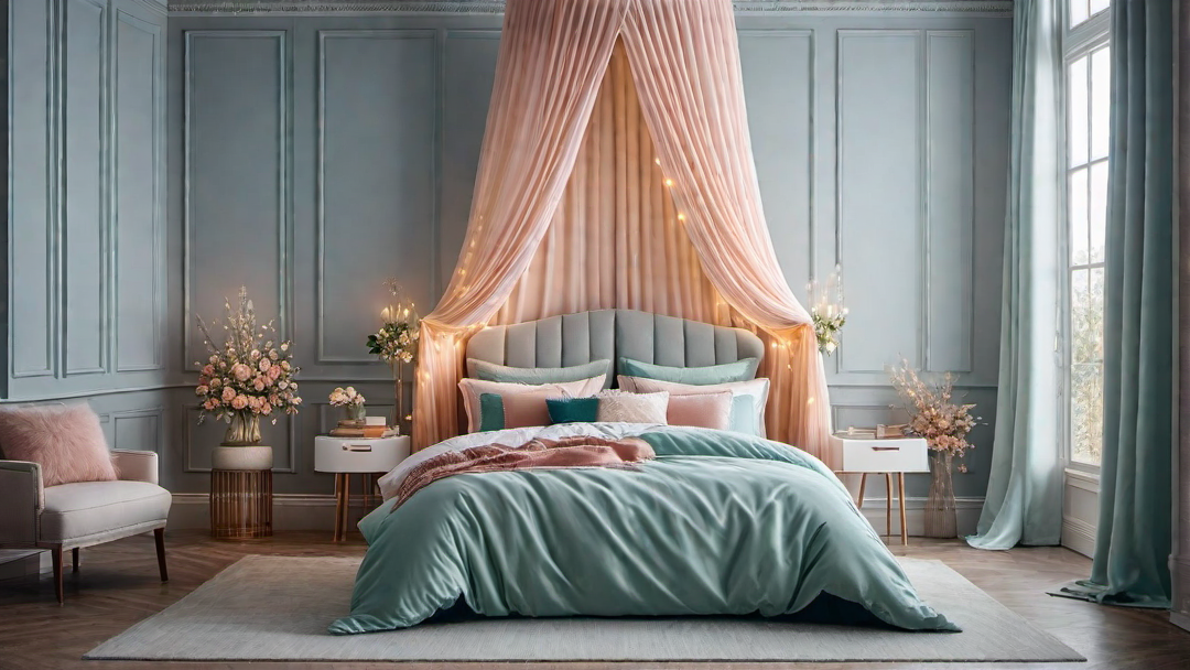 Whimsical Wonderland: Fairy Lights in the Bedroom