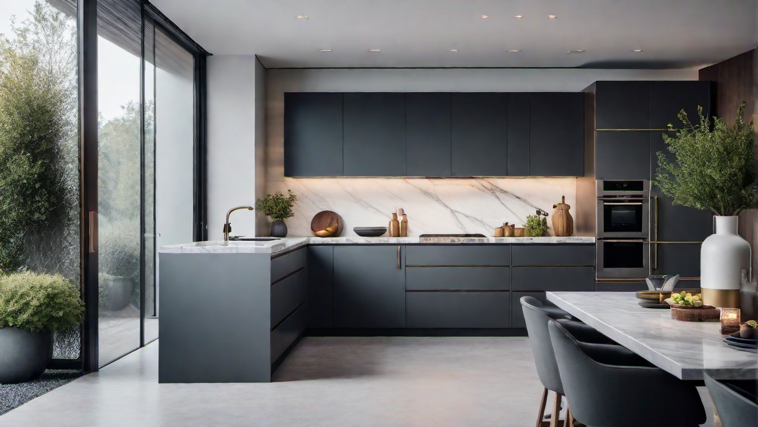 Luxurious Comfort: High-End Features in a Scandinavian Kitchen