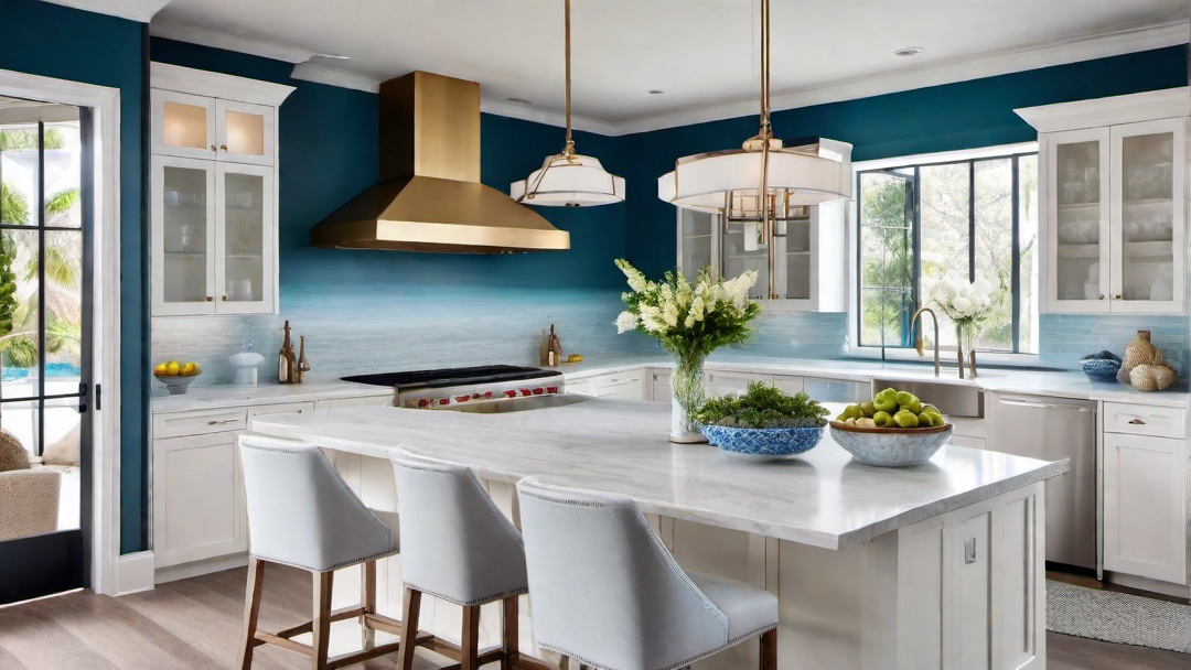 Coastal Luxury: High-End Finishes in Kitchen Design