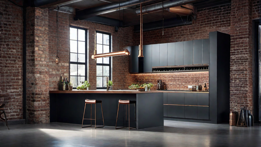Mixing Metals for an Eclectic Industrial Kitchen