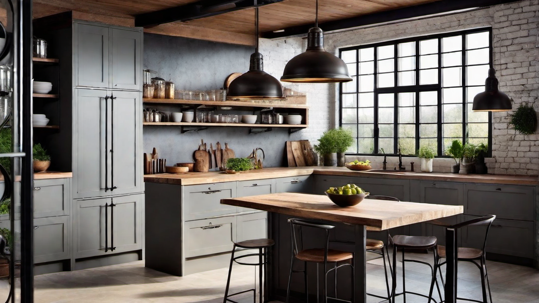 Vintage Touches in Industrial Kitchens