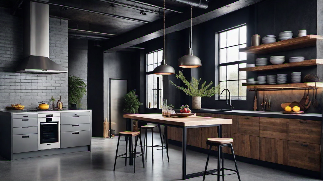 Urban Loft Inspired Industrial Kitchen Designs