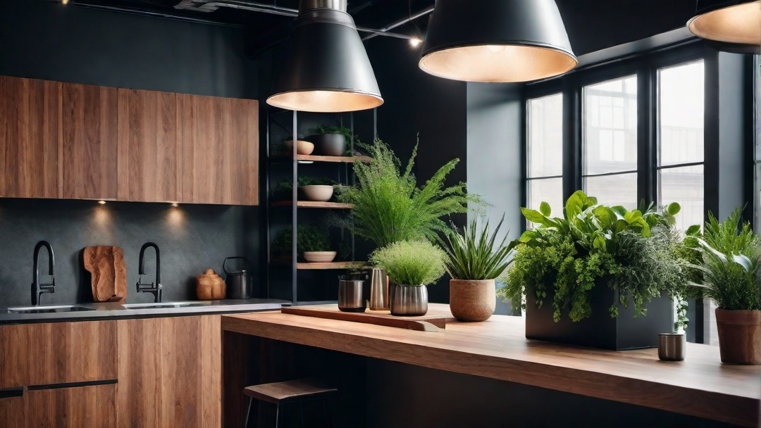 Incorporating Greenery into Industrial Kitchen Spaces