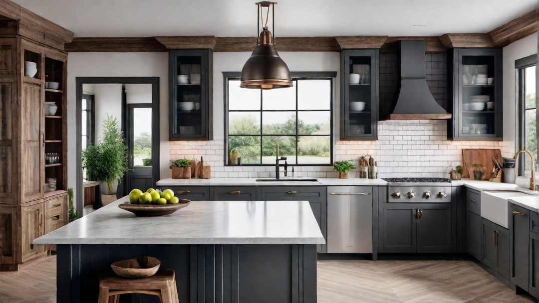 Industrial Fusion: Combining Farmhouse Style with Industrial Decor