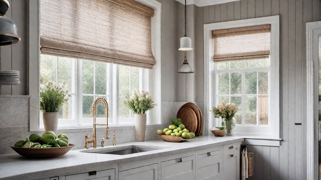 Farmhouse Window Treatments: Coordinating Curtains and Blinds for a Farmhouse Look