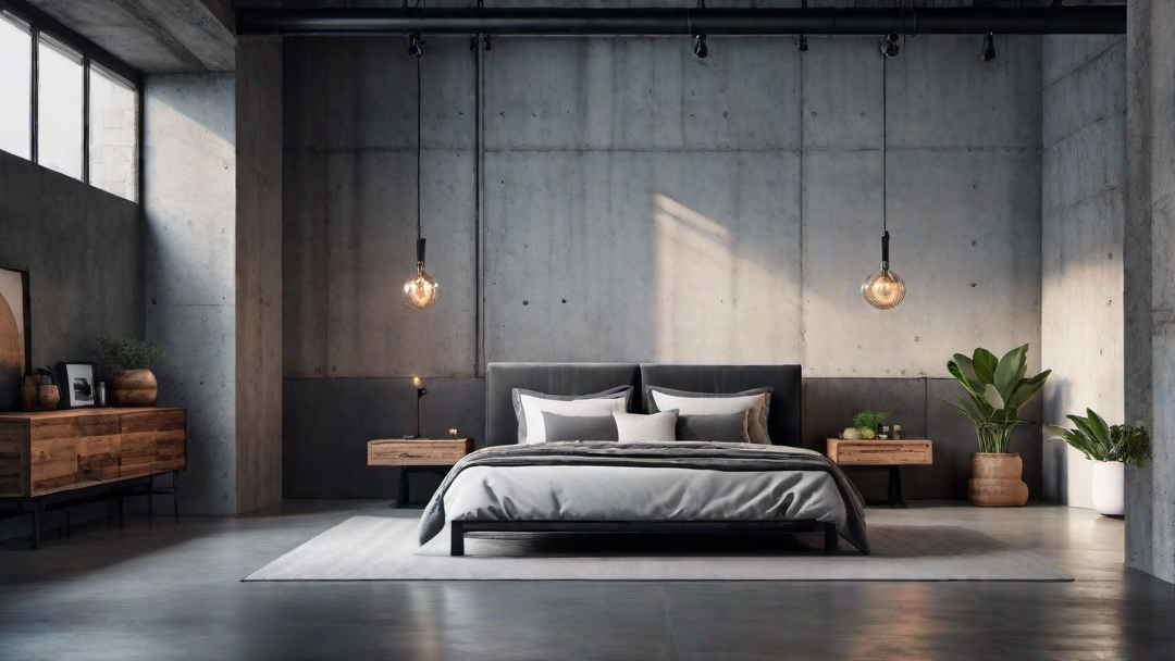 Rustic Finishes: Worn-out Leather in Industrial Bedrooms