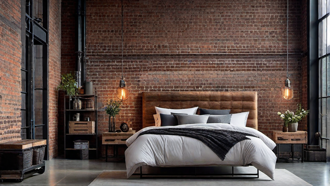 Infusing Luxury in Industrial Chic Bedrooms