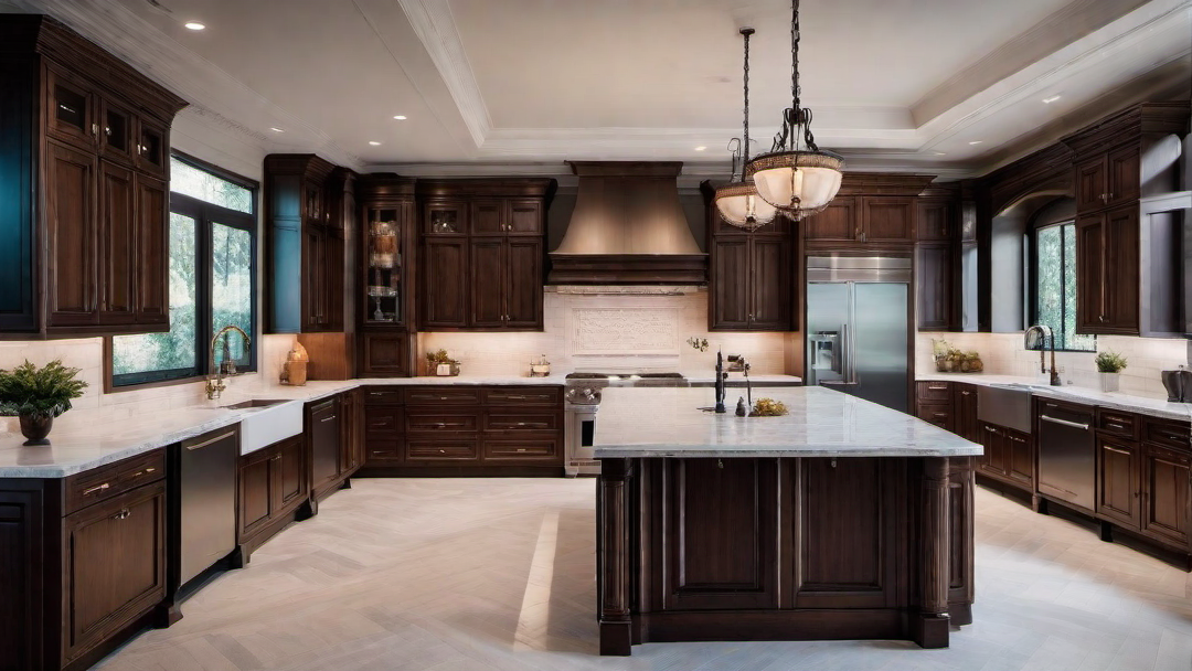 Organized Space: Traditional Kitchen with Custom Cabinetry
