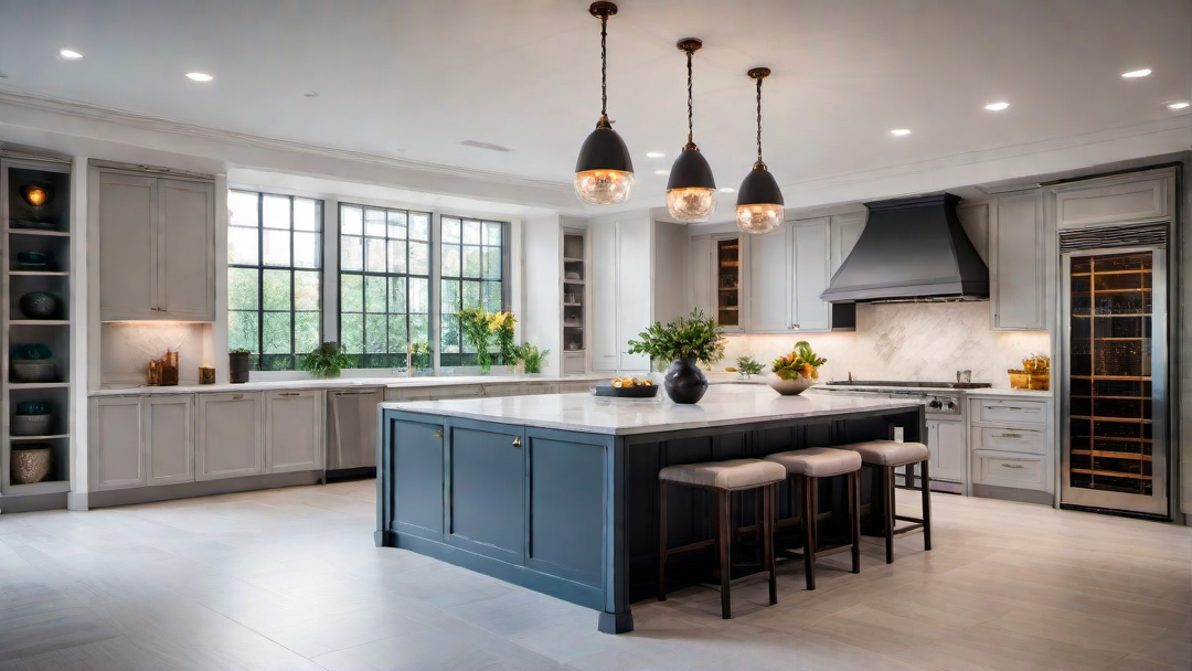 Bright and Airy: Traditional Kitchen with Skylights