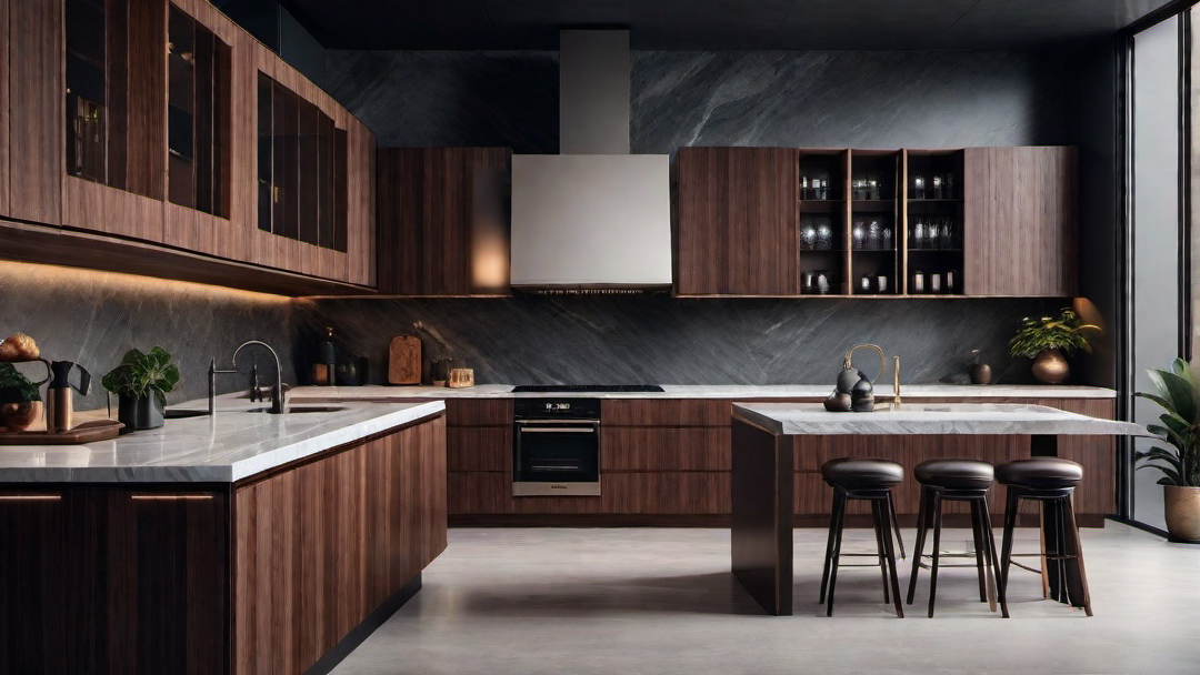 Seamless Design: Traditional Kitchen with Hidden Appliances