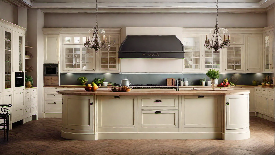 French Flair: Traditional Kitchen with Provencal Style