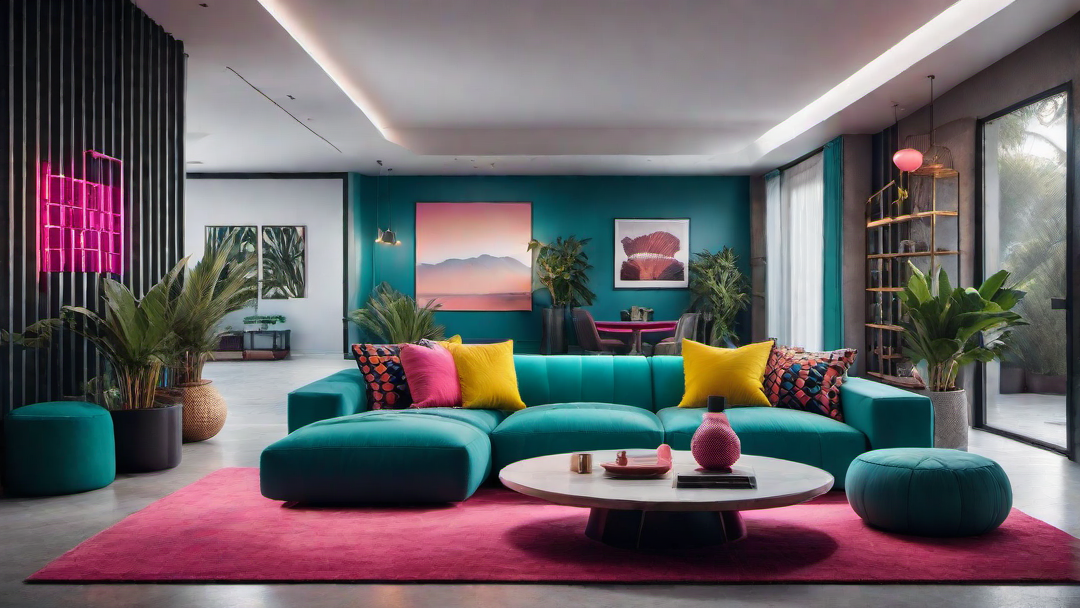 Bold Color Schemes: Vibrant Living Rooms