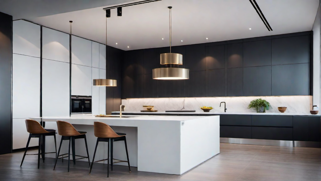 Gourmet Paradise: Sleek Kitchen for Culinary Enthusiasts