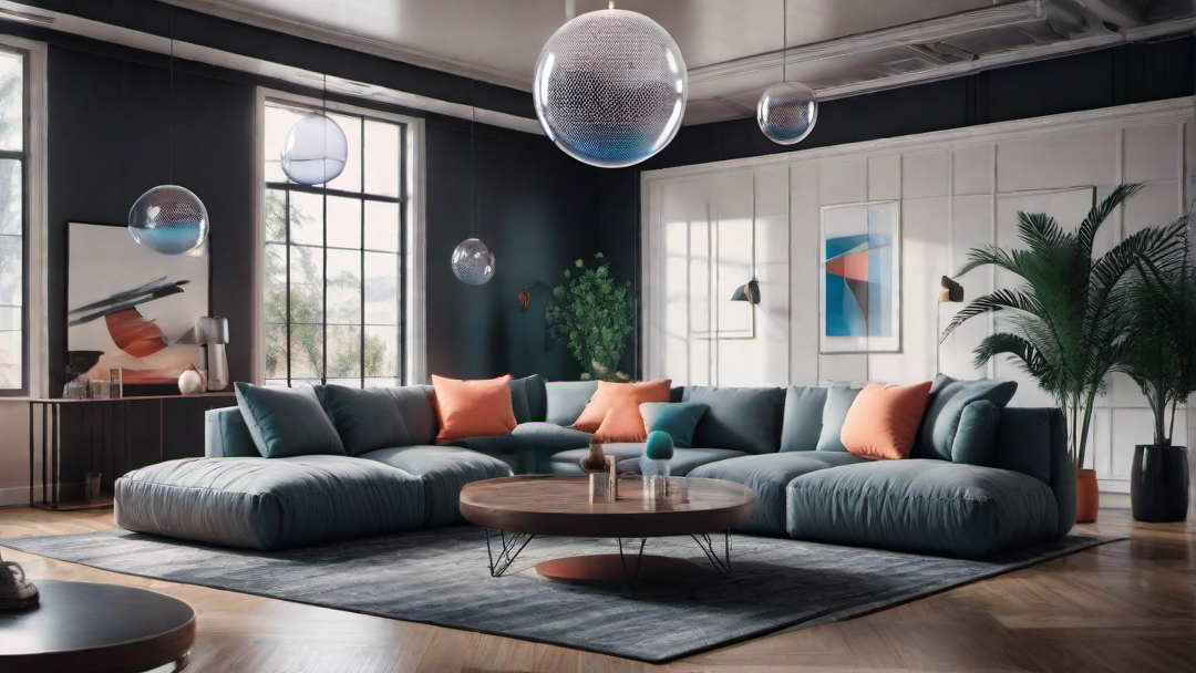 Hanging Bubble Chairs in Living Rooms