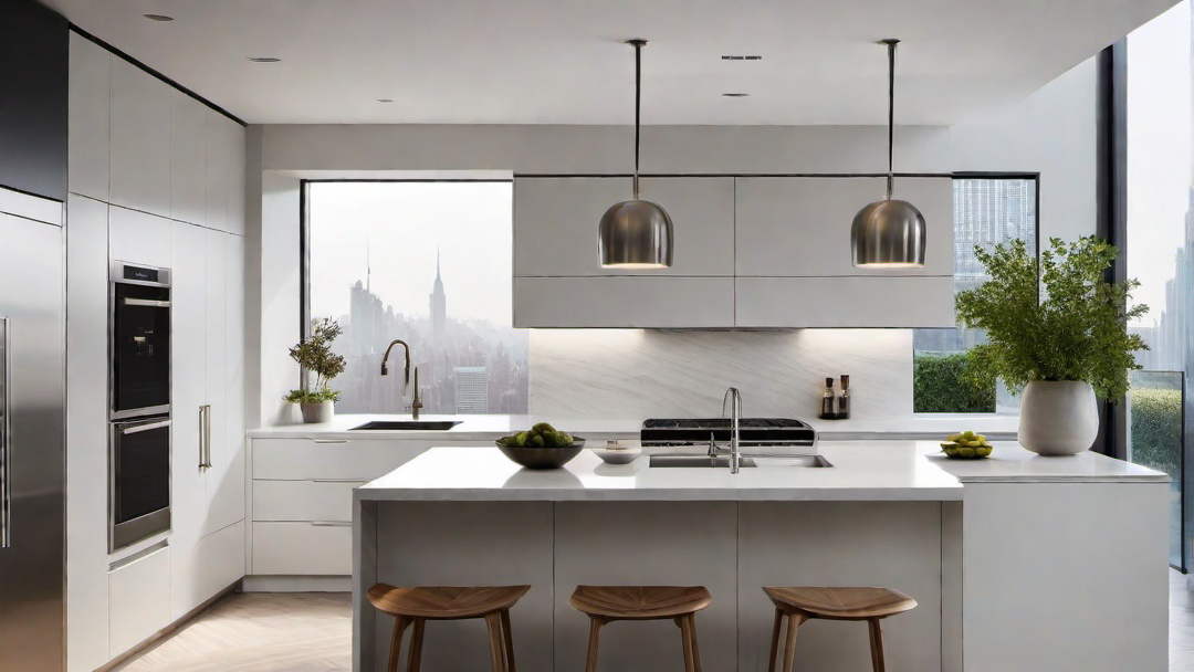 Urban Oasis: Sleek Kitchen Design for City Dwellers