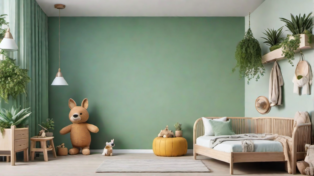 Vibrant Nursery: Playful Green Themes