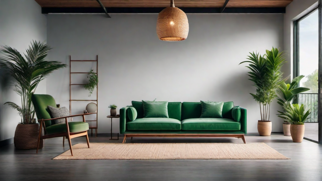 Mid-Century Modern: Green Sofas and Chairs