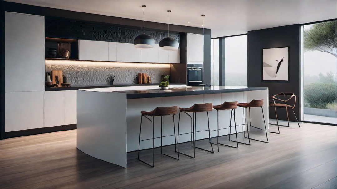 Geometric Elegance: Angular Shapes in Contemporary Kitchen Design