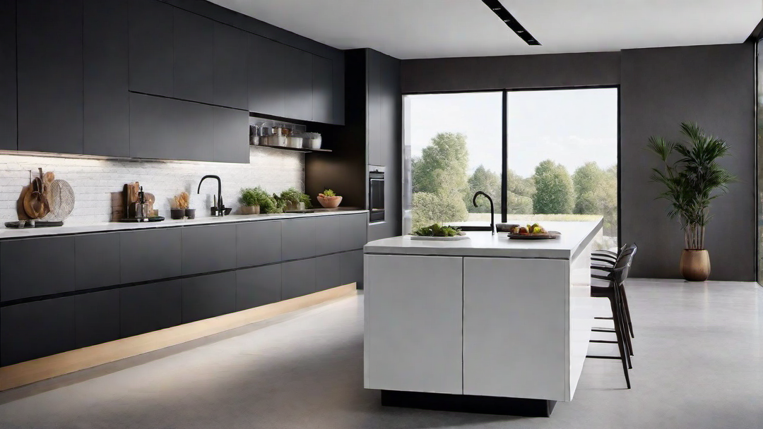 Urban Sophistication: Sleek Kitchen Design for Modern Living