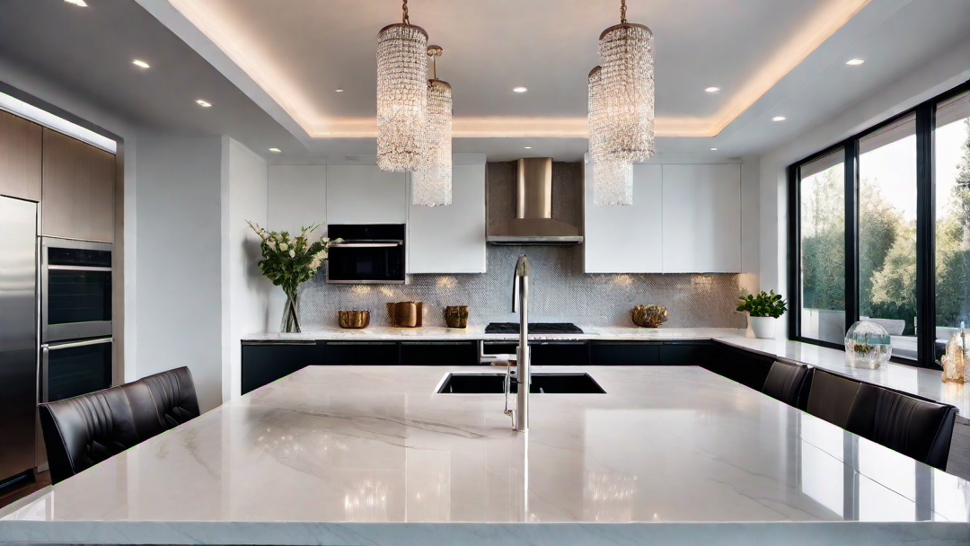 Luxe Living: Glamorous Touches in Contemporary Kitchen Design