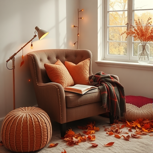 Creating a Reading Nook with Fall-Inspired Decor