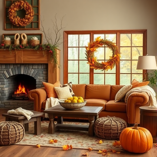 Rustic Elements in Fall Home Decor