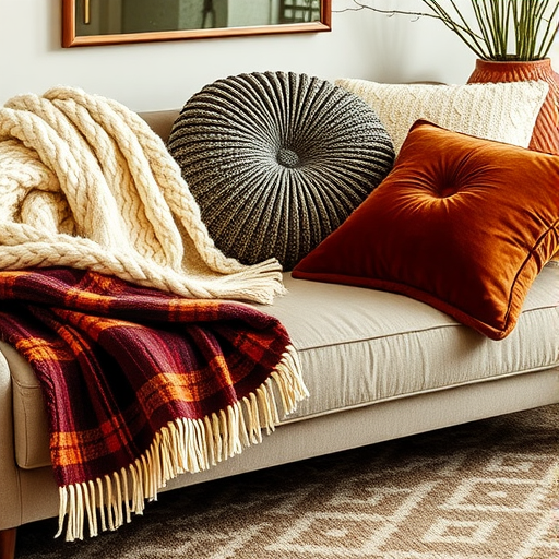 Layering Textiles in Your Living Room for Fall