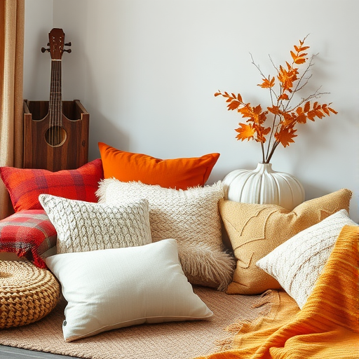 Creating a Cozy Corner with Oversized Pillows and Throws