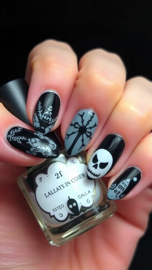 Witch Hat Nail Designs