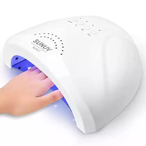 UV LED Gel Nail Light for Nail Polish - 48W UV Dryer