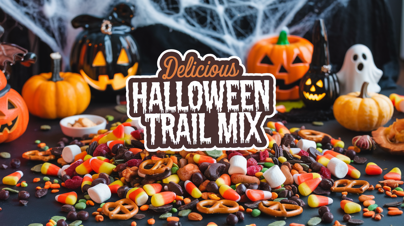 delicious halloween trail mix recipe