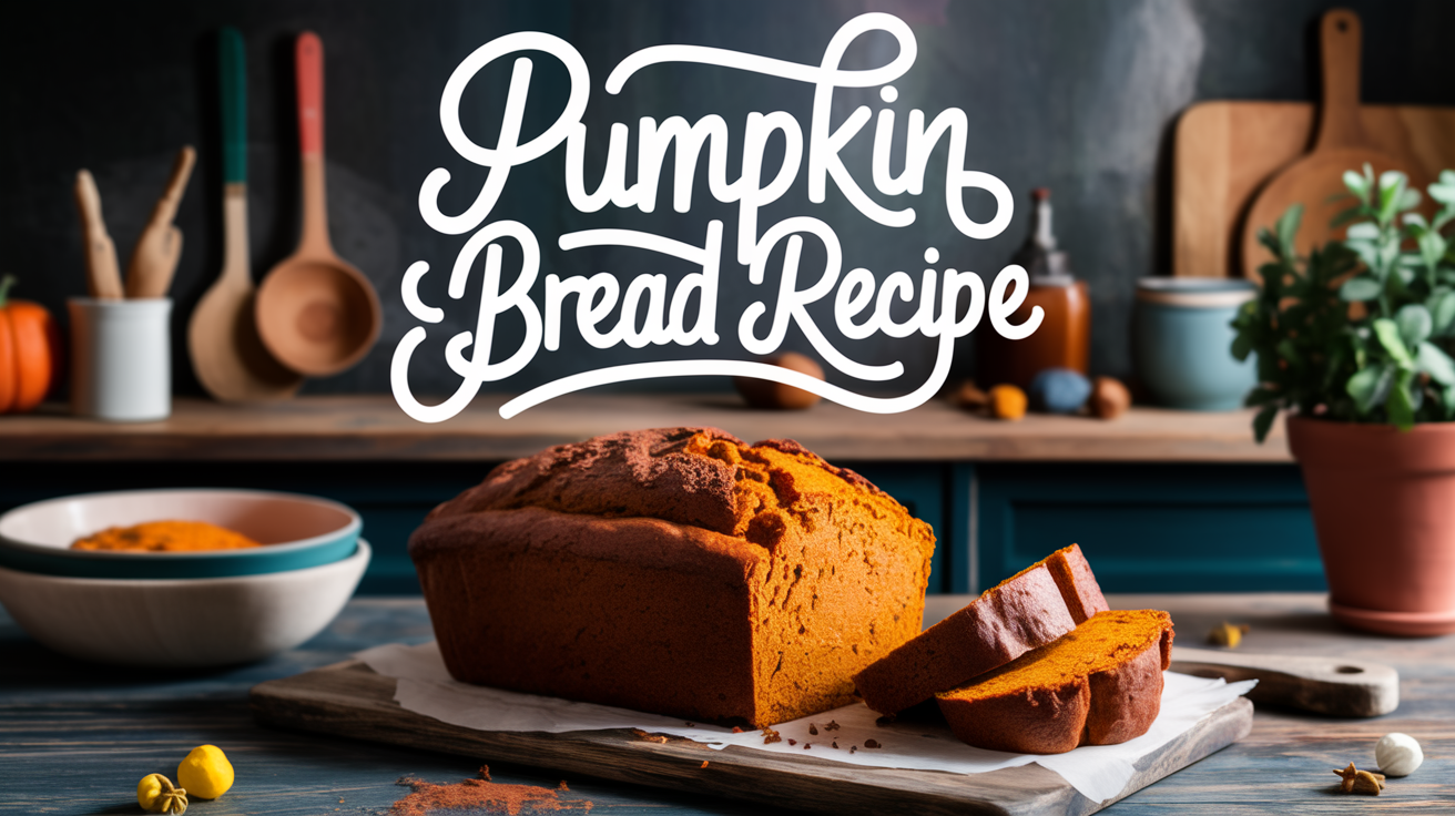 pumpkin bread recipe hero