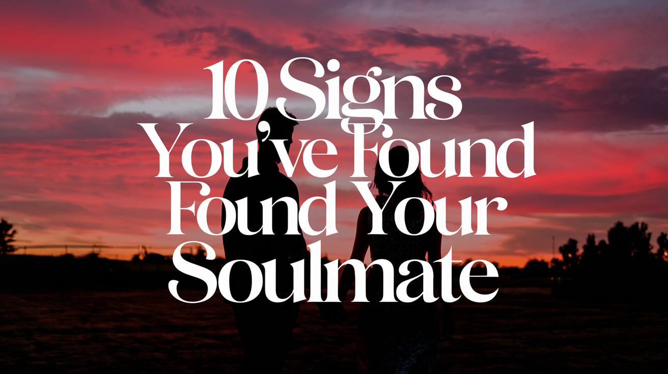 10 signs you've found your soulmate