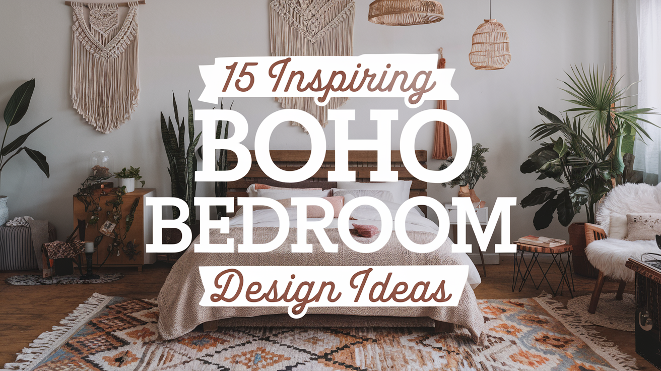 15 Inspiring Boho Bedroom Design Ideas