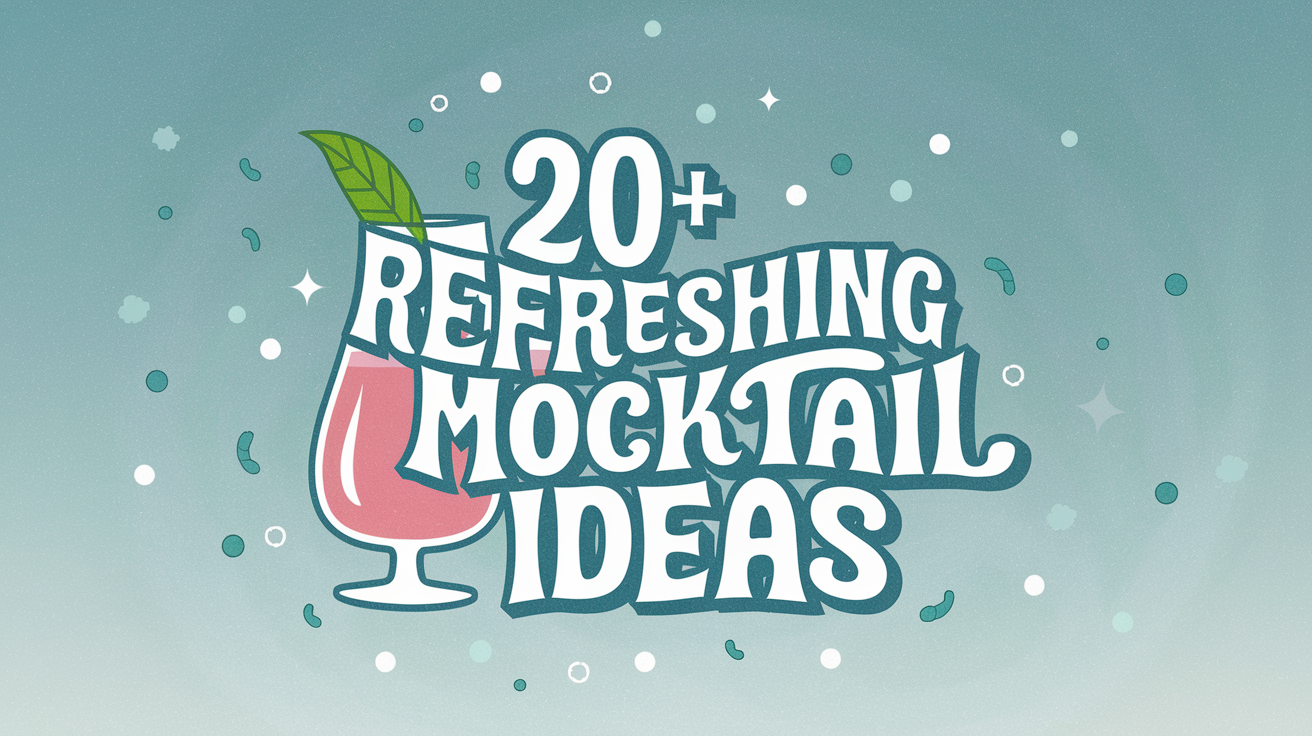 20 mocktail ideas