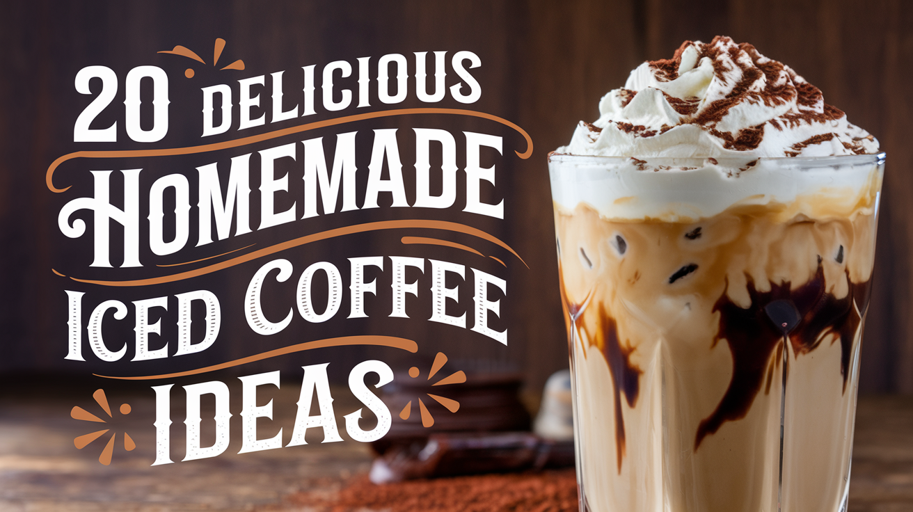 20 Delicious Homemade Iced Coffee Ideas