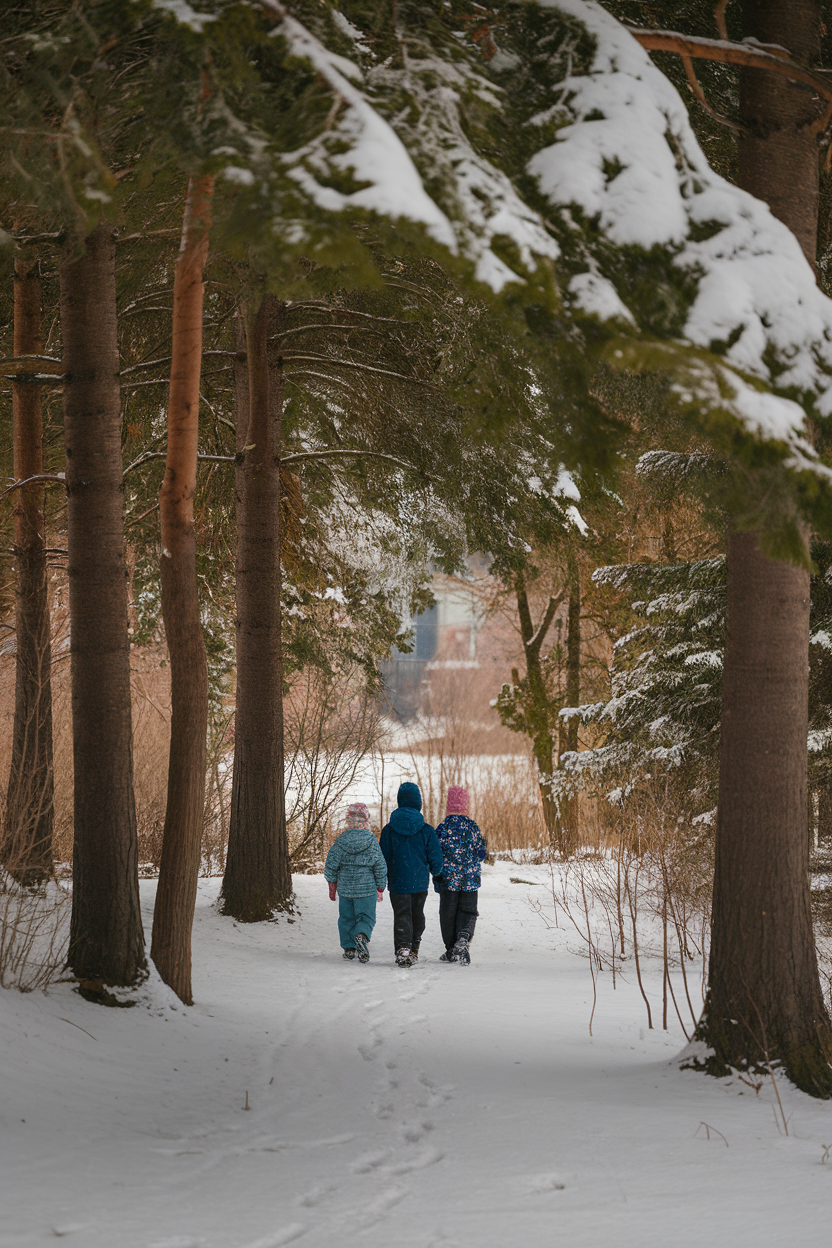 Nature Walk with Winter Wildlife Exploration