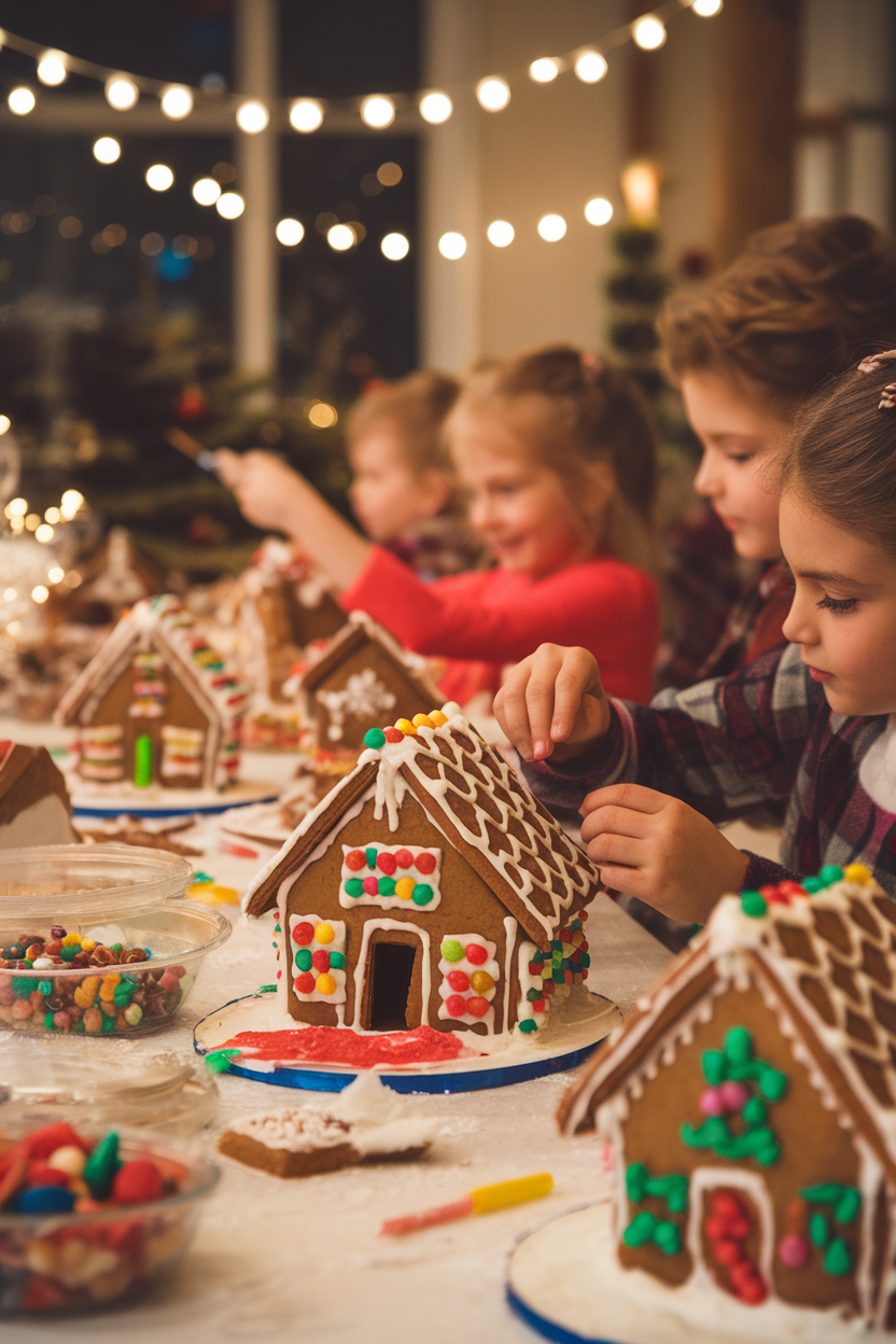 Gingerbread House Decorating Challenge