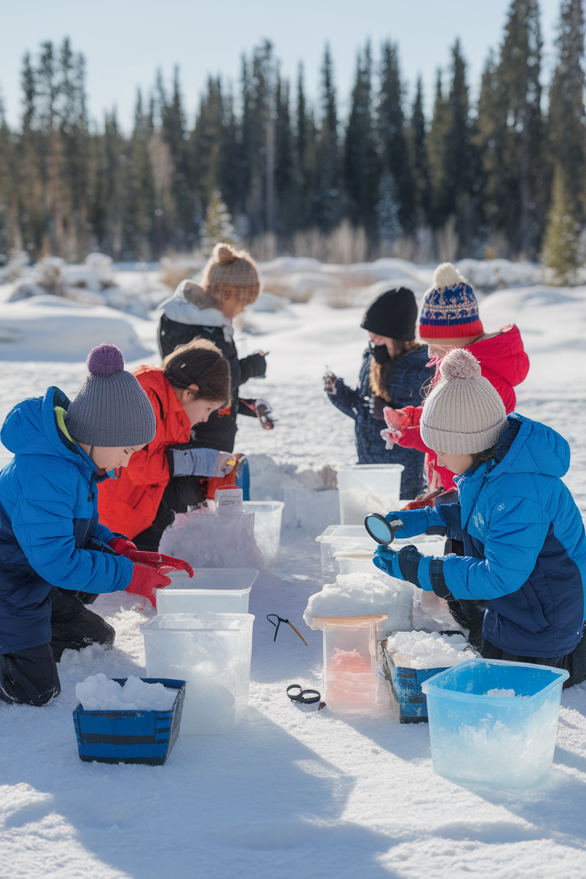 Winter Science Experiments with Snow and Ice