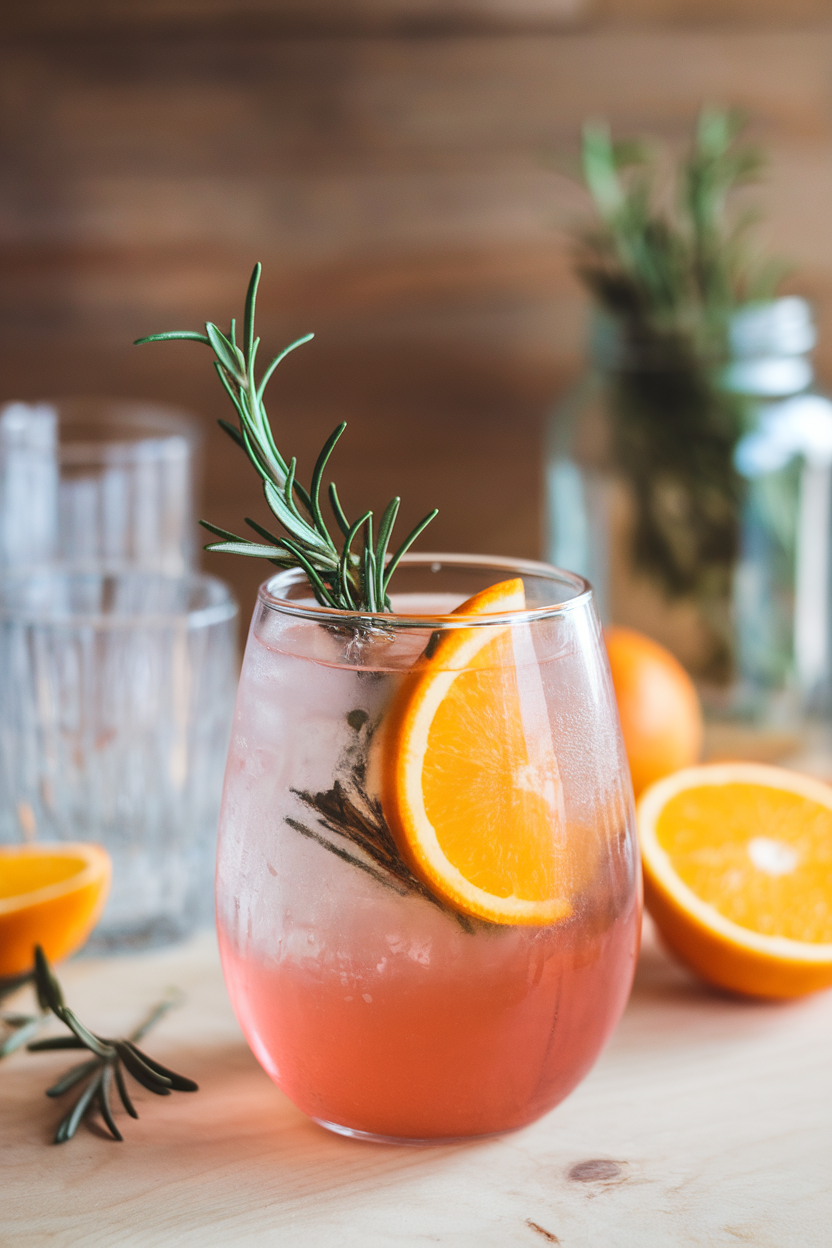 Citrus Rosemary Spritzer