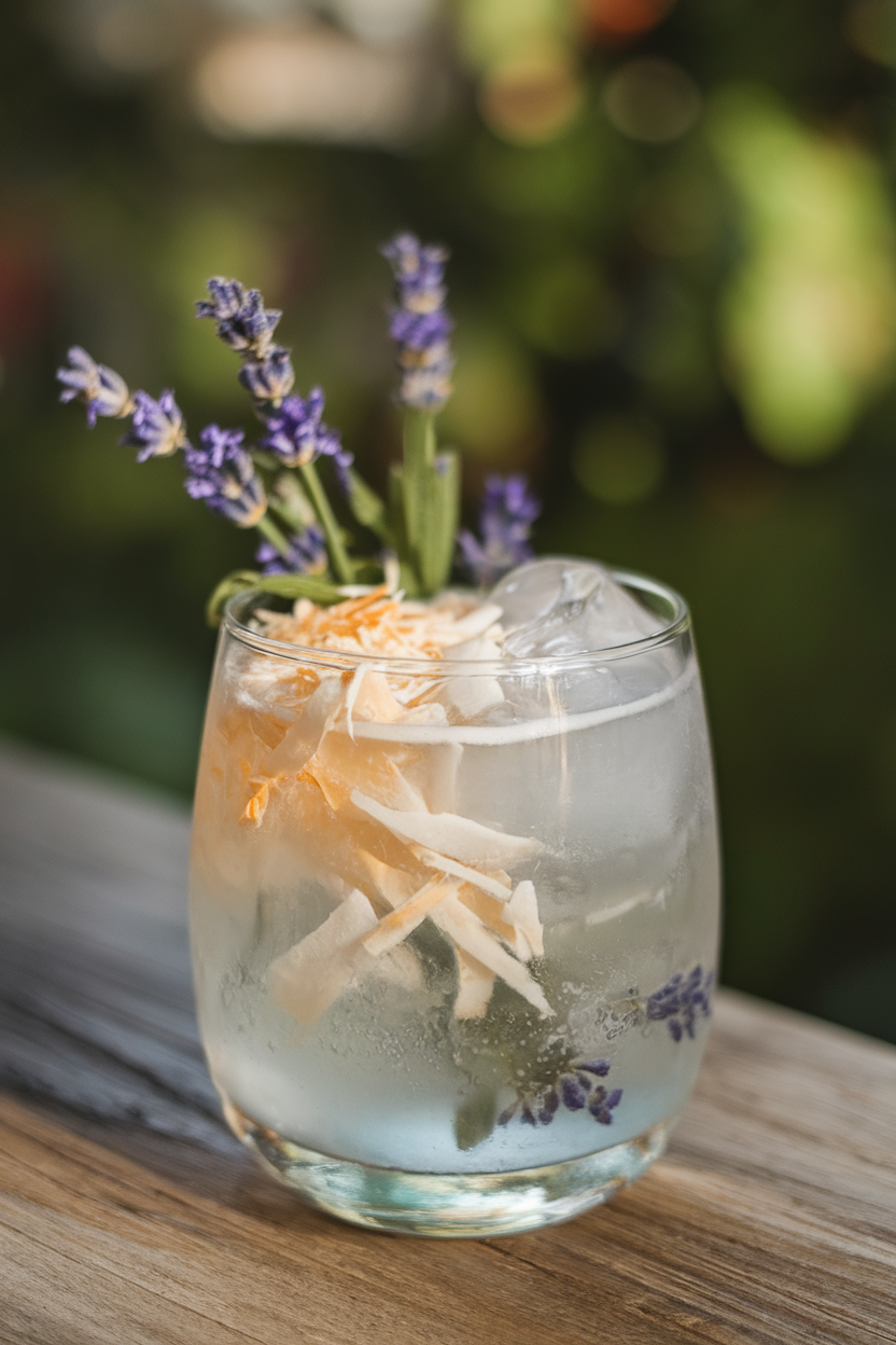 Coconut Lavender Cooler