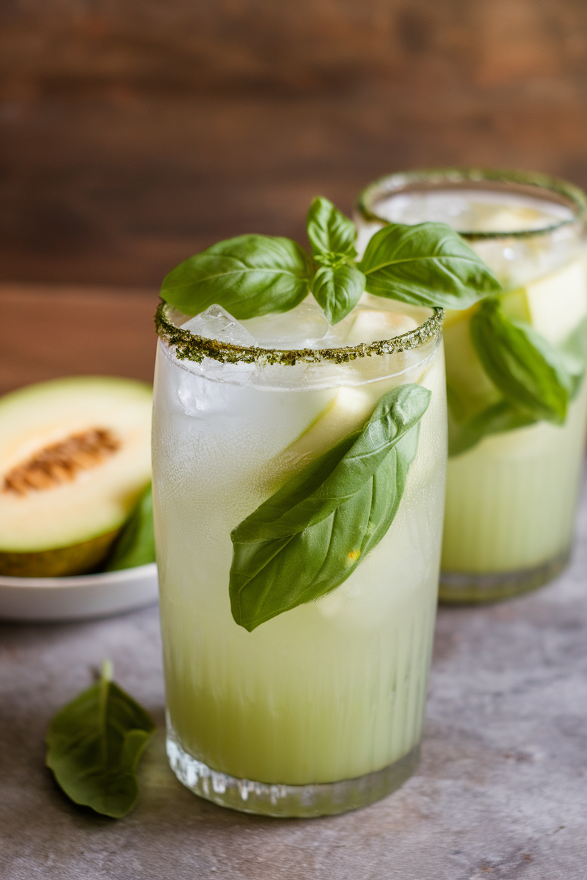 Honeydew Melon Basil Bliss