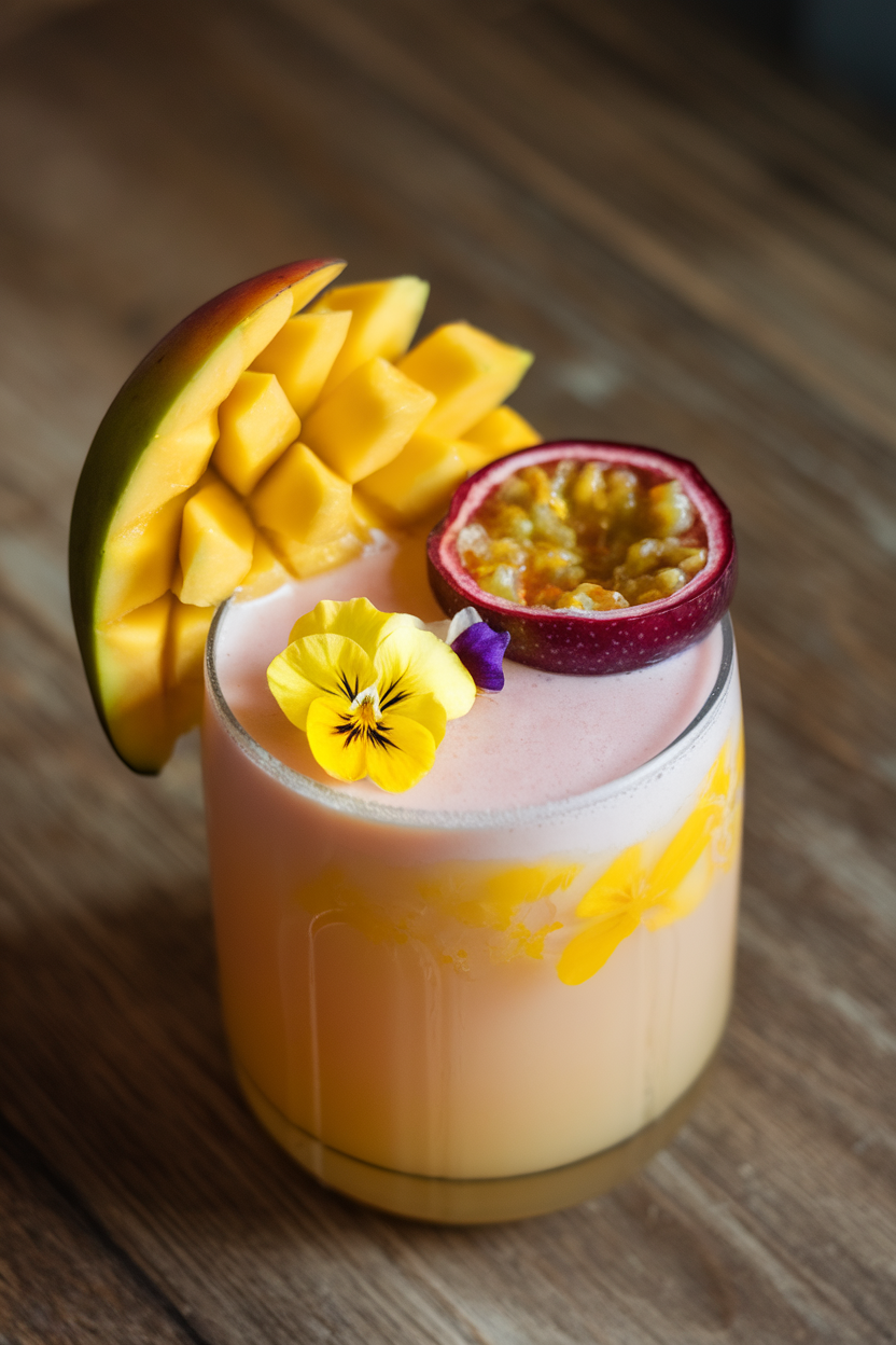 Mango Passionfruit Spritz