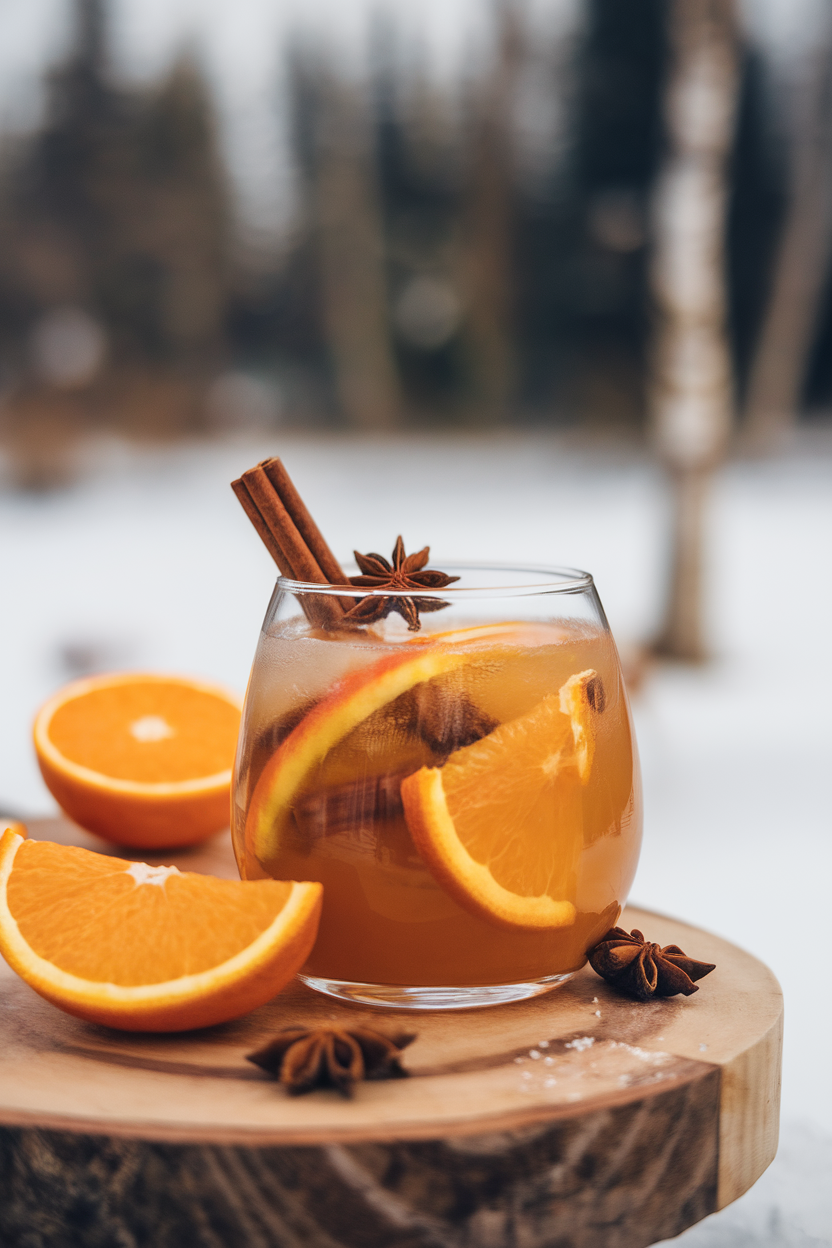 Cinnamon Orange Hot Apple Cider