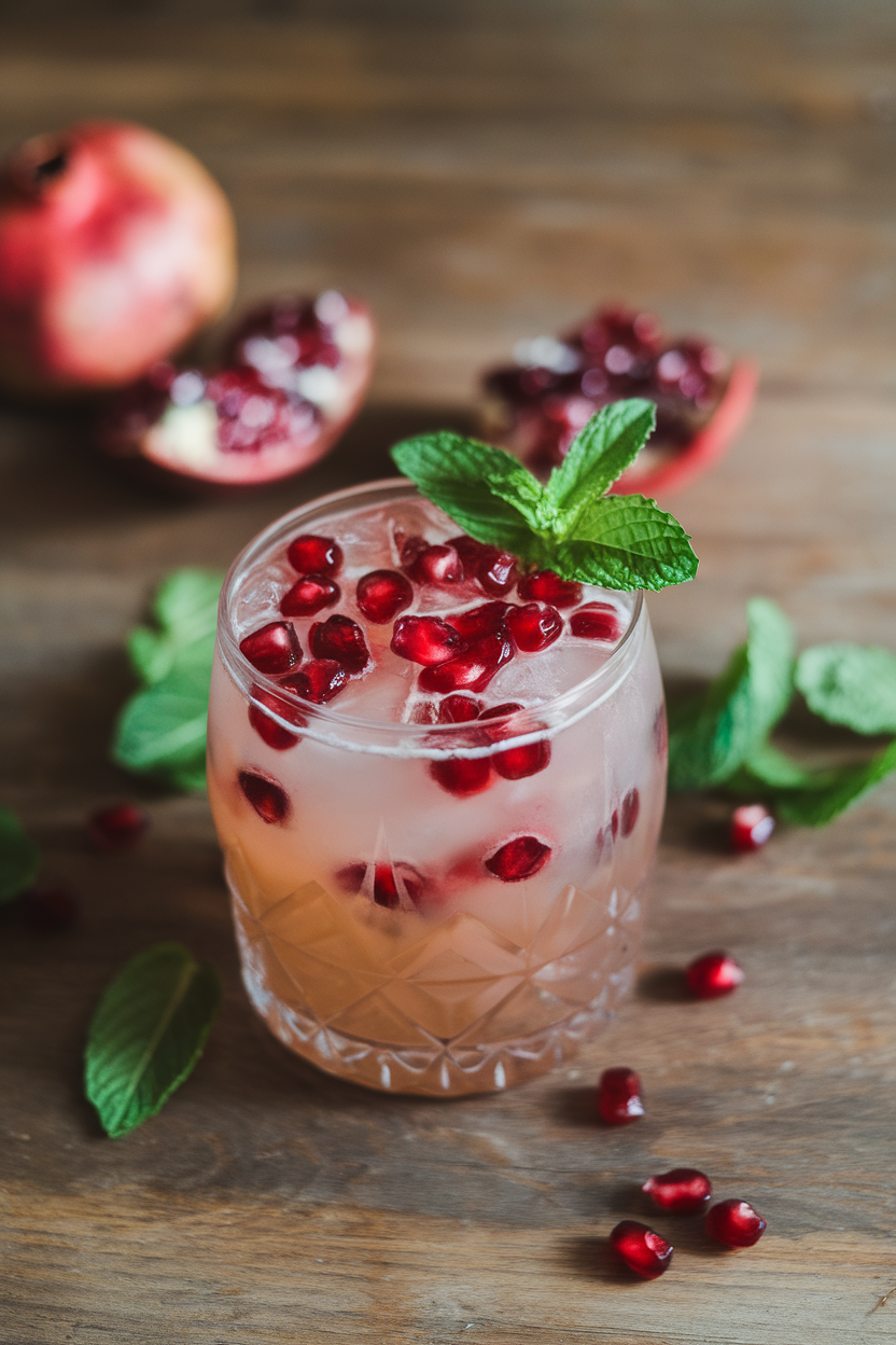 Pomegranate Mint Cooler