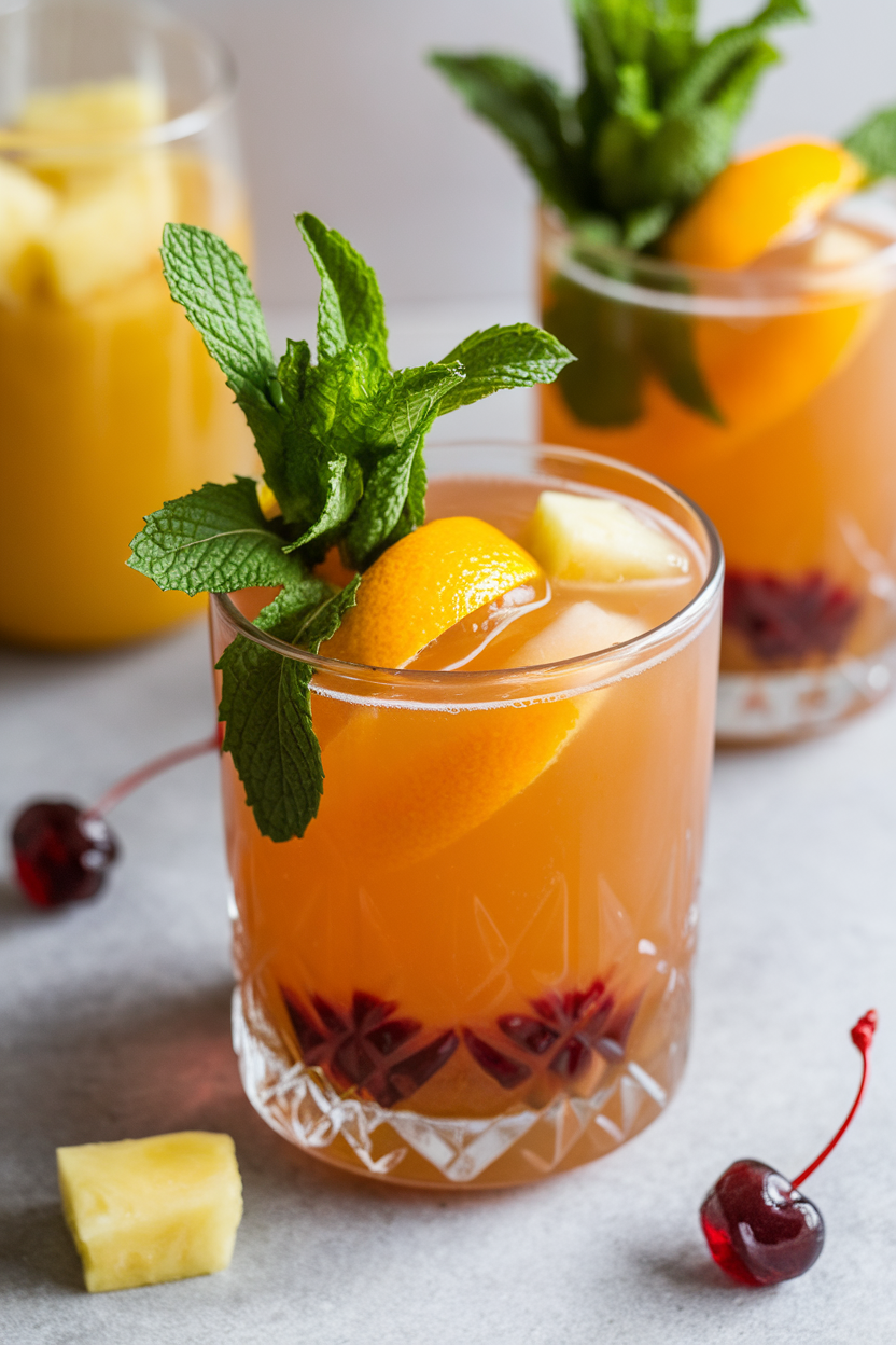 Tropical Winter Fruit Punch