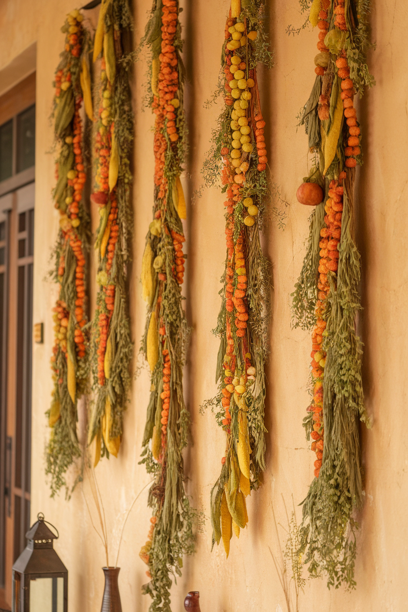 Nature-Inspired Holiday Garlands