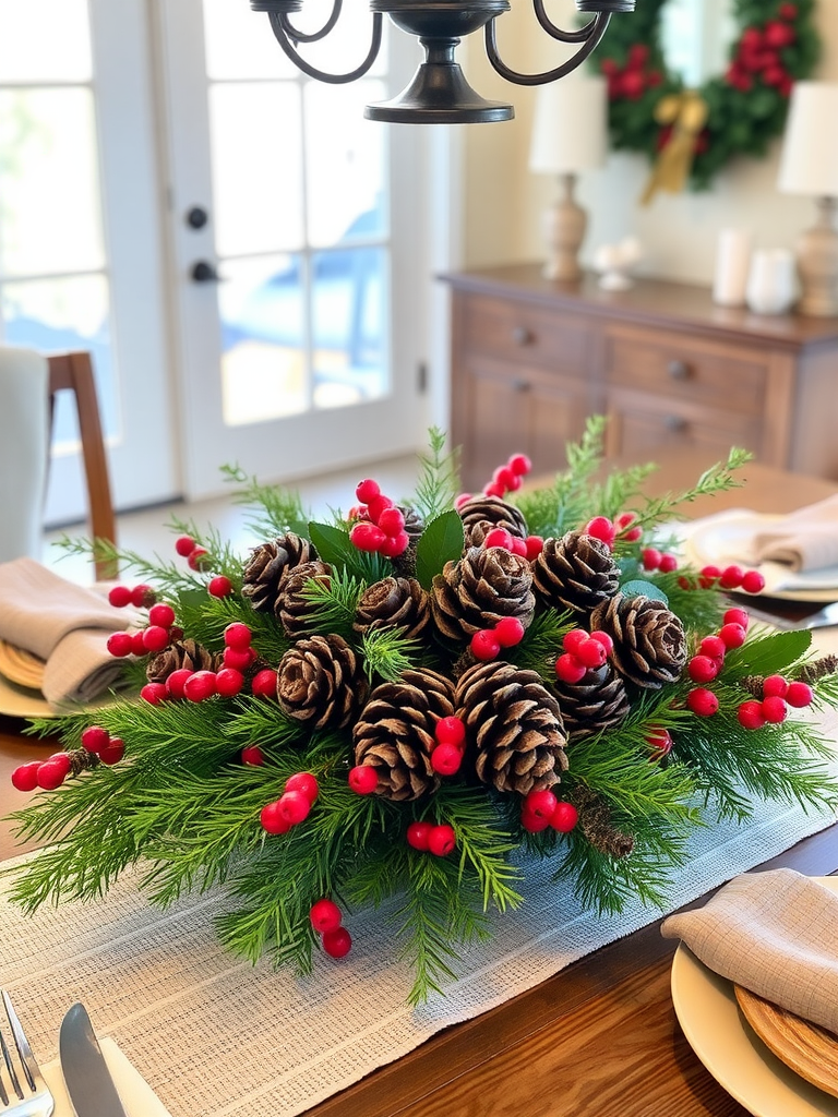 Pinecone Centerpiece