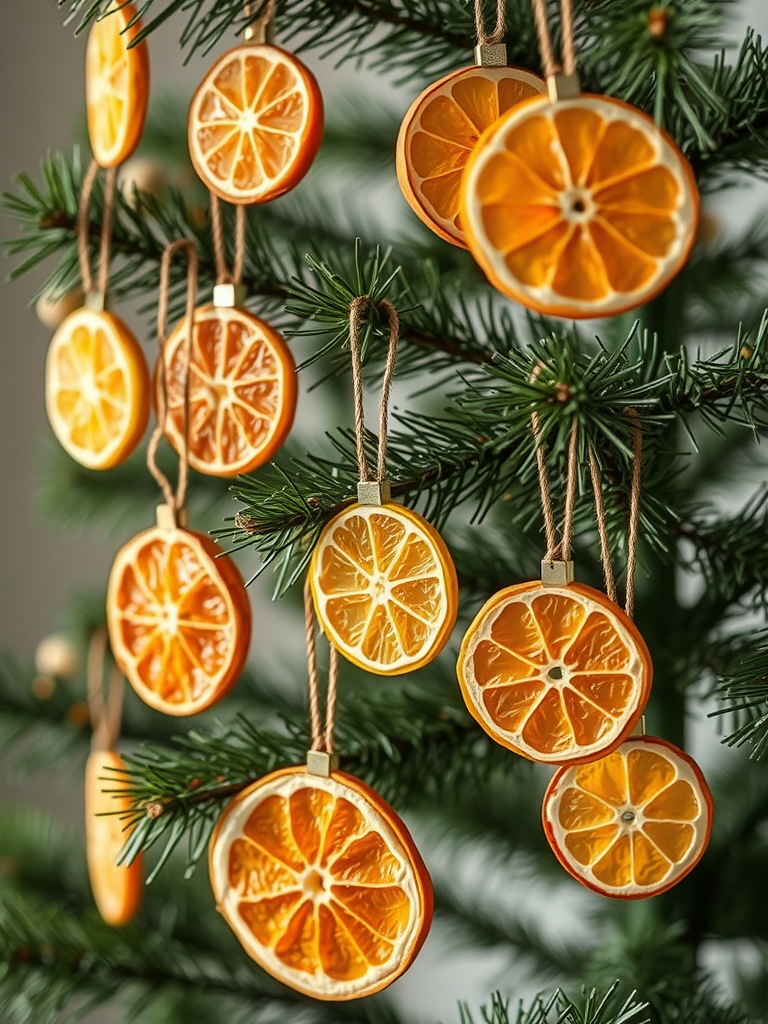 Dried Citrus Ornaments