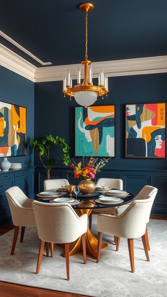 Bold Jewel Tones for Dramatic Impact